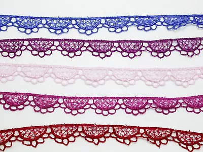 Venice Lace 3/4  (19mm) *Colors* Scalloped Edge 5 Yards • $5.50