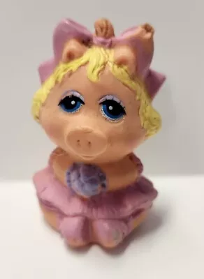 AVON 1985 Muppets Miss Piggy Rubber Finger Puppet • $2.83