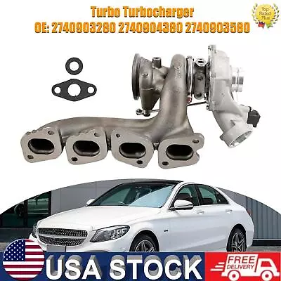 Turbo Turbocharger For Mercedes-Benz C300 C350e E300 GLC300 SLC300 2740904380 #5 • $429.61