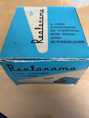 Viewmaster Realarama By Realist Stereo Slide Viewer 2001 David White 1951 VTG • $9.99