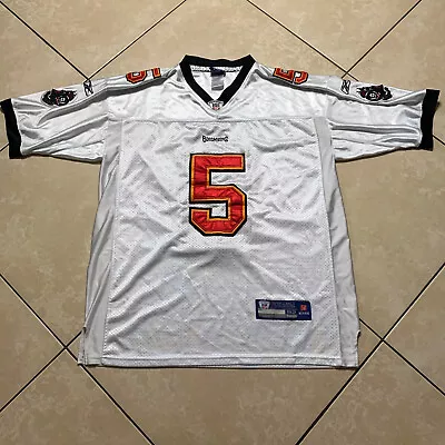 REEBOK On-Field Josh Freeman #5 Tampa Bay Buccaneers Sewn NFL Jersey Size 52 • $24.95