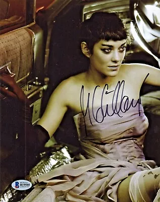 Marion Cotillard Autographed 8x10 Photo In Car BAS Beckett COA • $78.89