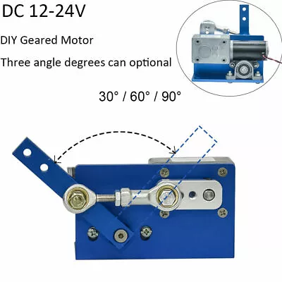 Transmission Motor Automatic Wobbler Machine DC Motor With Brush 12/24V 8-470RPM • $51.72