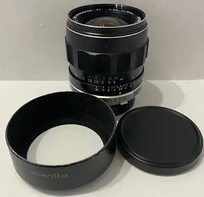 Minolta 28mm F/2.5 MC W. Rokkor-X SI Manual Focus Lens For MC-Mount {55} (READ) • $60