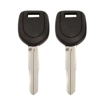 New Blank Transponder Key Replacement For Mitsubishi ID46 Chip  A  MIT3 (2 Pack) • $12.23