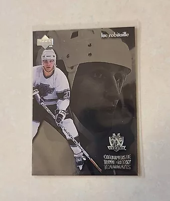 1998-99 UD Ice McDonalds Wayne Gretzky Teammates Luc Robitaille  #T13 • $0.91