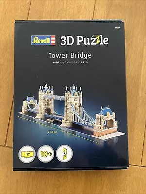 Tower Bridge London 3D Puzzle 120 Interlocking Foamboard Pieces Revell • £9.99