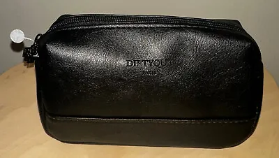 Diptyque Paris Amenity Kit - Black Leather Pouch - Qatar Air Business - Sealed • $39.99