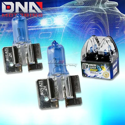 Pair H2 55W 5000K Xenon White Replacement Low Beam Headlight Lamp Fog Light Bulb • $3.99