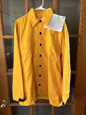NEW Coaxsher Wildland Fire Fighter Shirt Vector FC103 Adult Large Yellow • $85