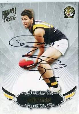 $7.50 • Buy AFL Select 2009 Pinnacle #141 Richmond Chris Newman Autographed Card