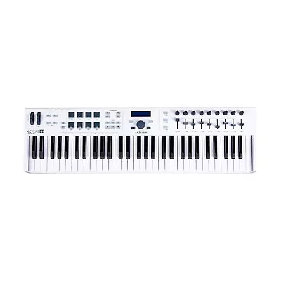 Arturia KeyLab Essential 61 MK3 - Universal MIDI Controller - 61 Key - White • $269