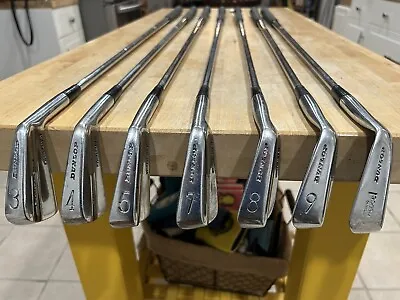 $89.99 • Buy Dunlop MaxFli Australian Blade Irons 3-PW (MISSING 6 IRON) Set Alta Steel