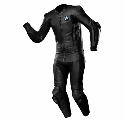 BMW Motorcycle Suit Motorbike Suit Cowhide Leather Bikers Raceing Suit • $339
