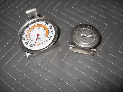 Lot Of 2 Vintage Thermometers - Temprite #59329 / Taylor Freezer #5923 • $20