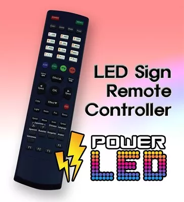 Remote Controller For Three Color LED Scrolling Message Sign • $85