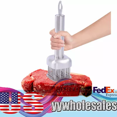 New Meat Tenderizer Stainless Steel Home Sharp Needle Professional Kitchen Tool • $14.16