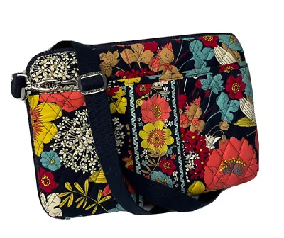 Vera Bradley Crossbody Shoulder Bag Hard Shell Tablet IPad Case Happy Snails • $19.99