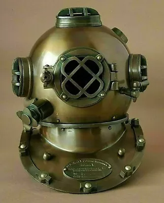 Morse Vintage Diving Divers Helmet Navy Marine Sea Deep Scuba Diving Helmet Base • $185
