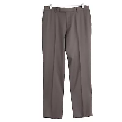 Hugo Boss Dress Pants Mens 36r Wool Lined Trousers James Brown US • $24.99