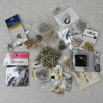 Lot Of Beading Jewelry Making Clasps Variety Lobster Magnetic Toggle Barrel • $25