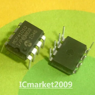 1 PCS MCP41010-I/P DIP-8 MCP41010 Single/Dual Digital Potentiometer Chip IC #A6- • $9.07