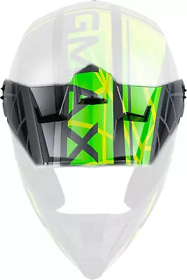 GMAX MX-46 Mega Helmet Visor/Peak Black/Hi-Vis • $14.59