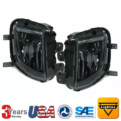 For 10-14 VW Volkswagen GTI MK6 11-15 Jetta GLI Fog Lights Bumper Lamp Smoke • $48.99