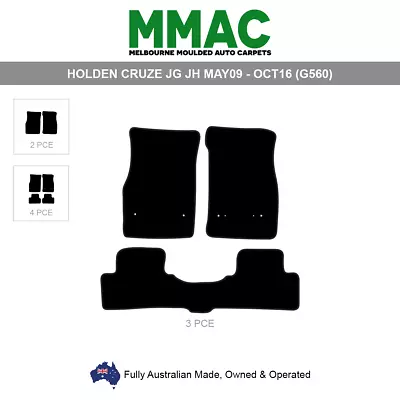 Car Mats To Suit (g560) Holden Cruze Jg Jh May 09 - Oct 16 • $29.95