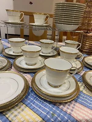 £130 • Buy Noritaker Japan 6124 Richmond Pat 194935 Tea Set With Dishes Large Set