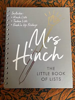 Mrs Hinch: The Little Book Of Lists By Hinch Mrs Book The Cheap Fast Free Post • £3.45