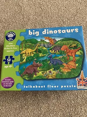 £5 • Buy Orchard Toys Big Dinosaurs Jigsaw 50 Piece Age 4 + Excellent Condition 
