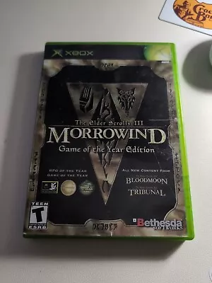 Elder Scrolls III: Morrowind Game Of The Year Edition (Microsoft Xbox 2003) • $19.99