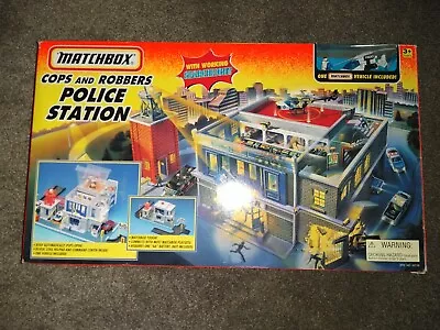 1997 Matchbox Cops & Robbers Police Station Playset NEW • $39.99