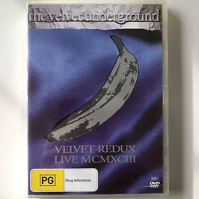 The Velvet Underground:  VELVET REDUX LIVE MCMXCIII DVD Music • $22.49