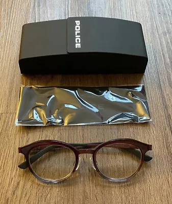 Woman’s Bevel Glasses 2539 Steph 20 BG 47-19 Made In Japan W/ Police Case +Cloth • $30