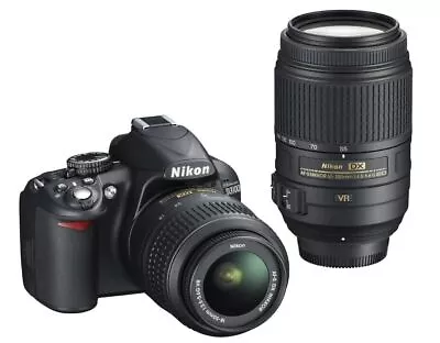 Nikon D3100 Double Zoom Kit • $612.17