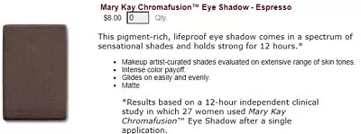 Mary Kay ChromeFusion Eye Shadow - Choose Your Shade • $4