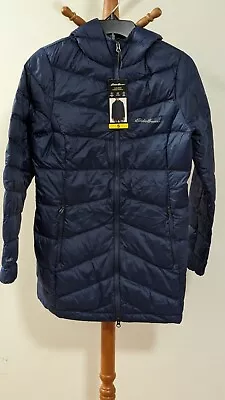 Eddie Bauer Women's S Navy Chevron Down Parka • $29.99