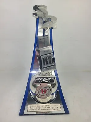 Vintage Winston Cigarettes S2 Spinner Pack Store  Display Piece 13  (TESTED) • $64.97
