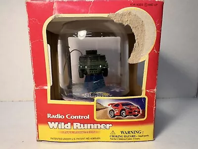 Vintage Excite Micro Wild Runner Radio Control Military Hummer NEW NIB • $25