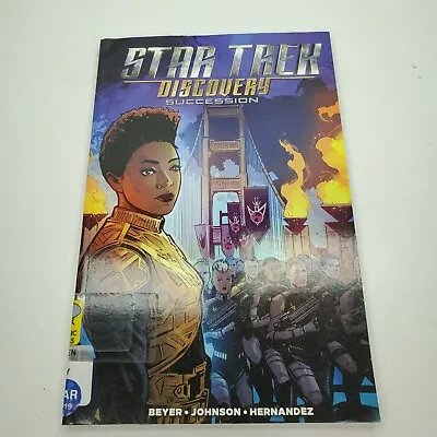 STAR TREK DISCOVERY SUCCESSION TP By Johnson Mike Paperback Ex Library • $11.96