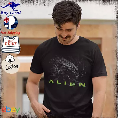 Alien T Shirt XS To US 7XL Retro Movie TV Pop Culture Xenomorph Tee • $47.50