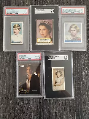 H.R.H. King Charles Rookie Card Lot Of 5 Royals Queen Elizabeth Meghan Markle • $100