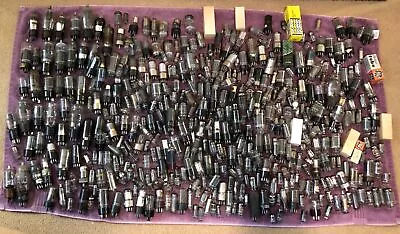 Lot Of 450+ Vintage Glass Vacuum Tubes From Various Makers Read Description • $110.08