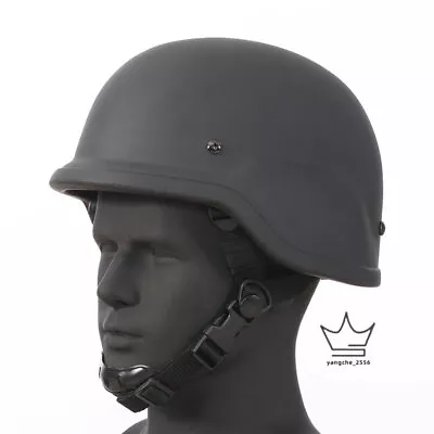 US! UHMW-PE Tcatical Helmet Military Ballistic PASGT M88 IIIA Bulletproof Black  • $208.25