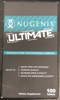 Nugenix Ultimate Advanced Complex 100 Tablets Maximize Muscle EXP.04/2025+(O8) • $38