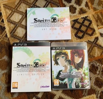 Steins Gate Limited Edition - Playstation 3 With Art Book • £12.10