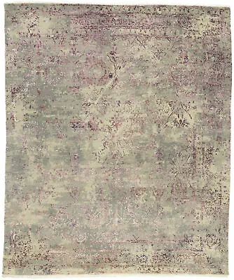 Abstract Style Living Room Decor 8X10 Distressed Modern Oriental Rug Wool Carpet • $1488