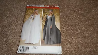 Simplicity Sewing Pattern 1551 Queen Princess Medieval Gown Sizes 16-24 Uncut  • $14.95